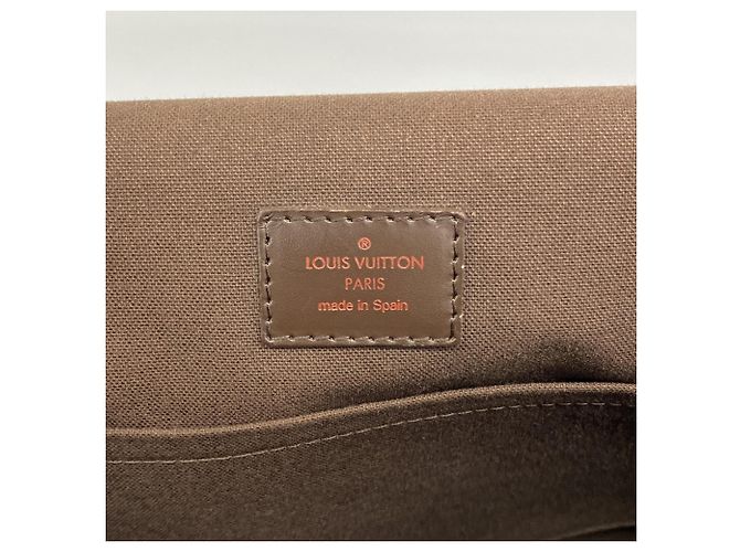 Borsa a Spalla Louis Vuitton Damier Brooklyn MM Damier ebene - vista 5