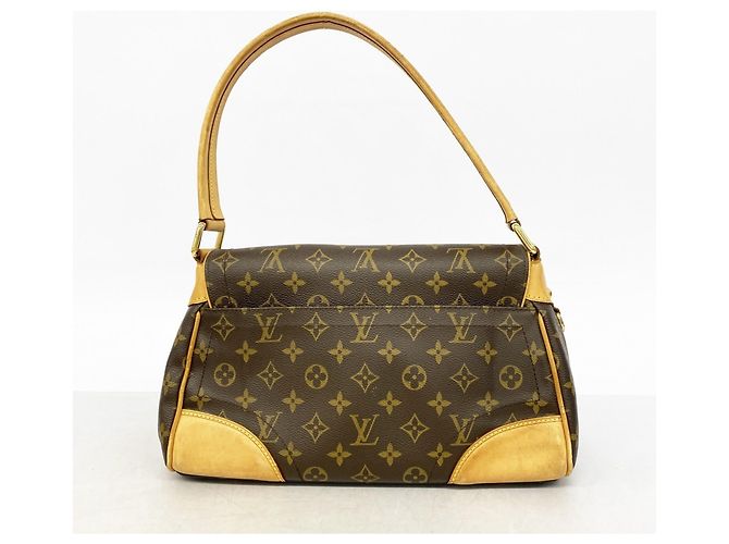 Borsa a Spalla Louis Vuitton Monogram Beverly MM Marrone - vista 11