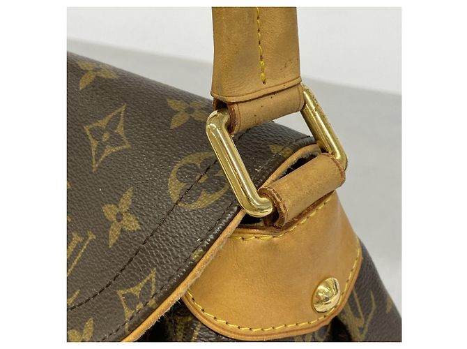 Borsa a Spalla Louis Vuitton Monogram Beverly MM Marrone - vista 8