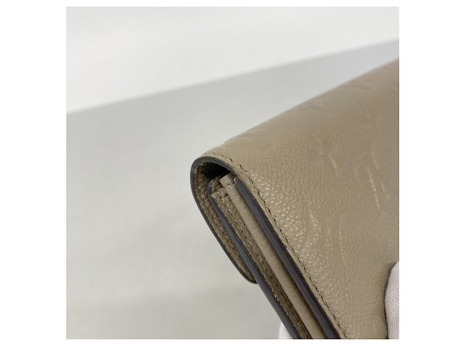 Louis Vuitton Monogram Empreinte Sarah Long Wallet Grau - Ansicht 6