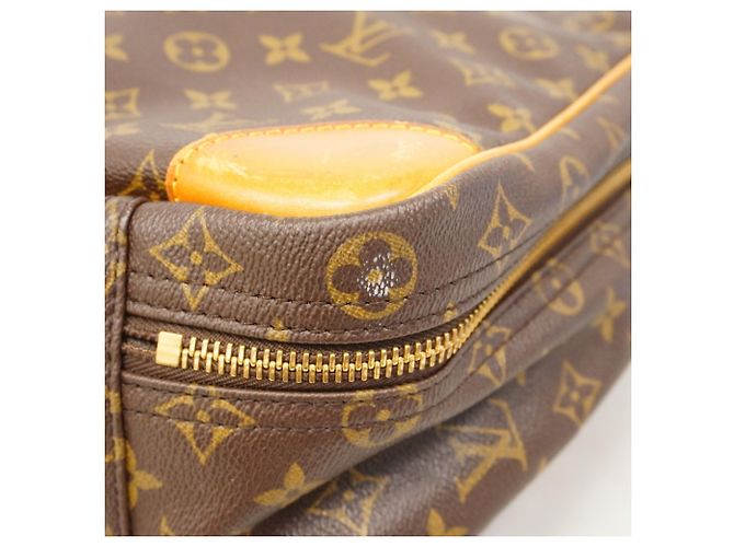 Borsa Louis Vuitton Boston Monogram Sirius 45 Marrone - vista 10