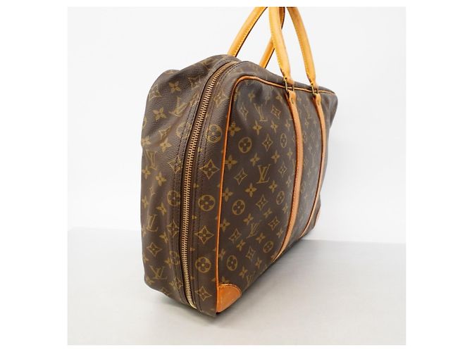 Borsa Louis Vuitton Boston Monogram Sirius 45 Marrone - vista 2