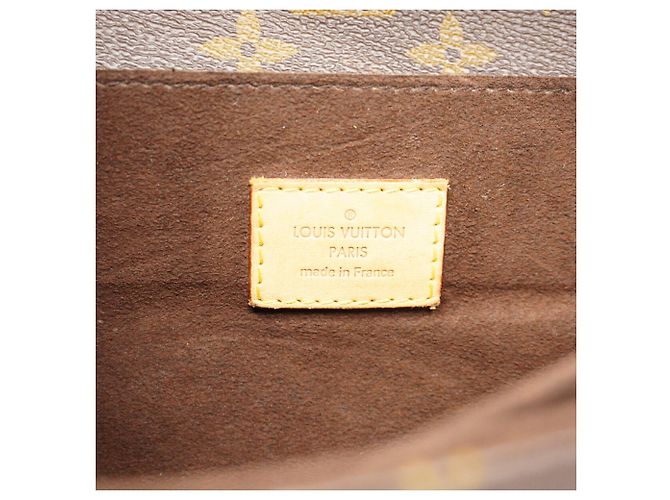 Borsa Louis Vuitton Monogram Pochette Metis MM Marrone - vista 5