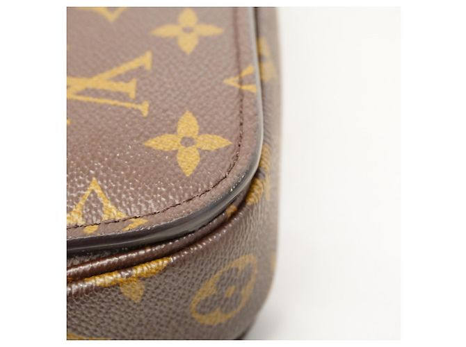 Borsa Louis Vuitton Monogram Pochette Metis MM Marrone - vista 6