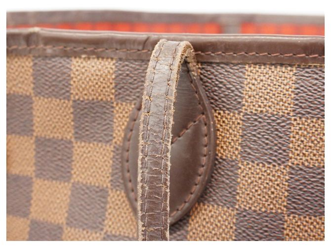 Borsa Tote Louis Vuitton Damier Neverfull MM Damier ebene - vista 8