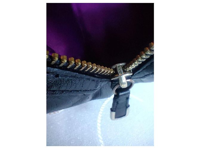 Coach Borsa Satchel in pelle nera Nero - vista 8
