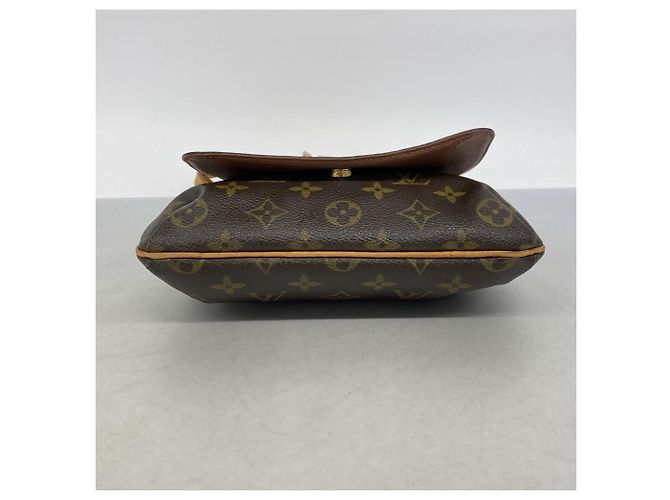 Borsa a Spalla Louis Vuitton Monogram Musette Salsa Marrone - vista 3