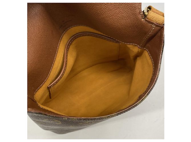 Borsa a Spalla Louis Vuitton Monogram Musette Salsa Marrone - vista 4