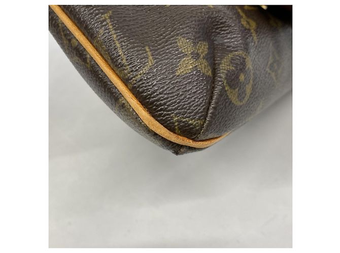 Borsa a Spalla Louis Vuitton Monogram Musette Salsa Marrone - vista 7