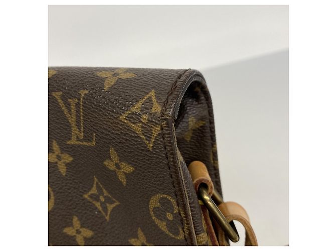 Borsa a tracolla Louis Vuitton Monogram Cartouchiere GM Marrone - vista 6
