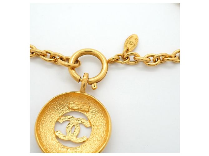 Collana Chanel placcata oro D'oro - vista 4