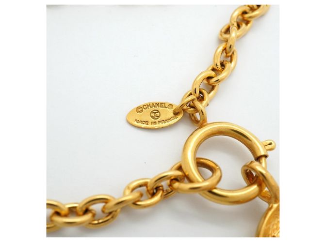 Collana Chanel placcata oro D'oro - vista 5