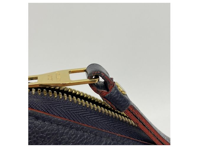 Louis Vuitton Monogram Empreinte Zippy Wallet Rot - Ansicht 8