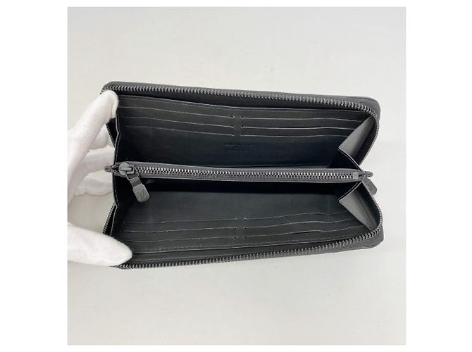 Zippy Louis Vuitton Monogram Shadow Long Wallet Schwarz - Ansicht 3