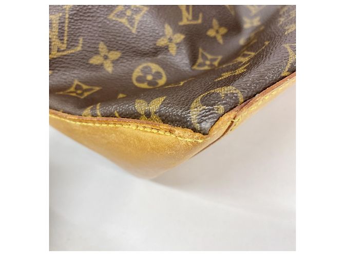 Louis Vuitton Monogram Cabas Mezzo Tote Bag Brown - view 6