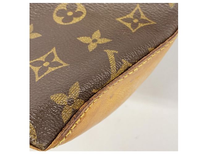 Louis Vuitton Monogram Cabas Mezzo Tote Bag Brown - view 7