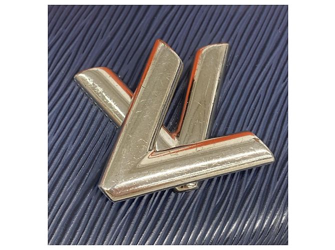 Twist Louis Vuitton Epi Leder langer Geldbeutel Marineblau - Ansicht 8