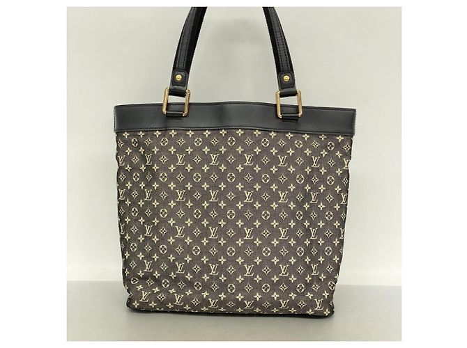 Sac cabas Louis Vuitton Monogram Mini Lucille GM Noir - vue 12