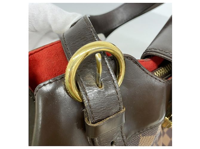Borsa Tote Louis Vuitton Damier Sistina GM Damier ebene - vista 8