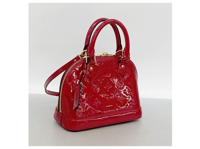 Sac à main Louis Vuitton Alma BB Vernis Rose - vue 2
