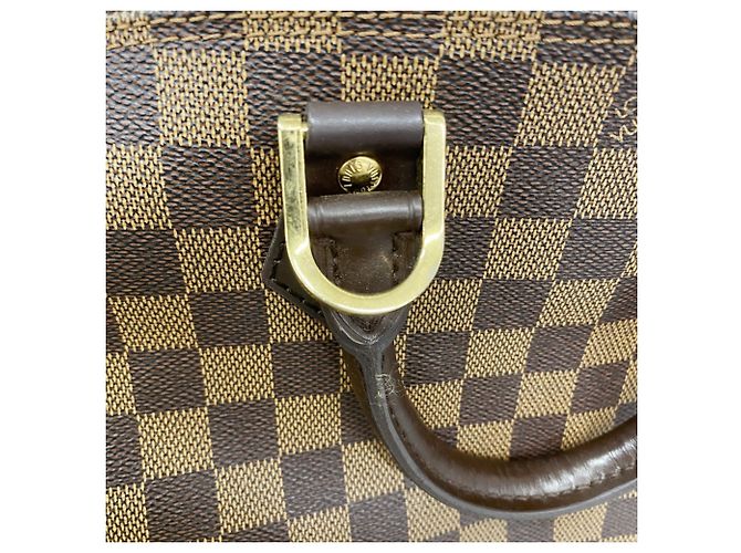 Borsa Louis Vuitton Damier Alma N51131 Ebene Damier ebene - vista 10
