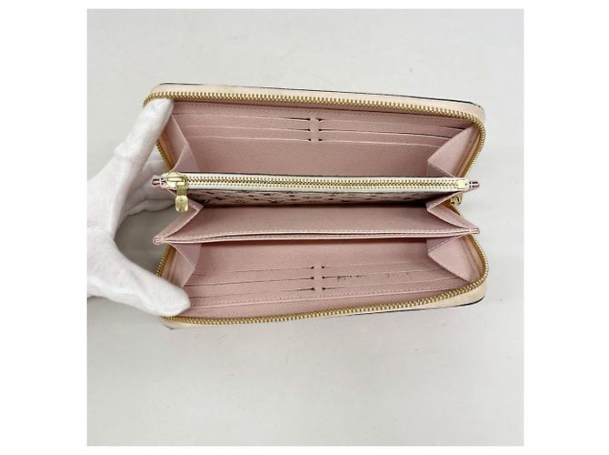 Louis Vuitton Monogram Giant Zippy Wallet in Rouge Rot - Ansicht 3