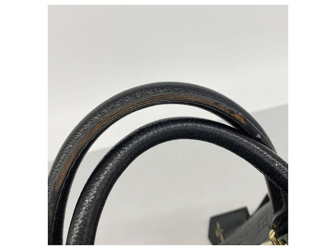 Borsa Louis Vuitton Monogram Empreinte Speedy Bandoulière 25 Nero - vista 8