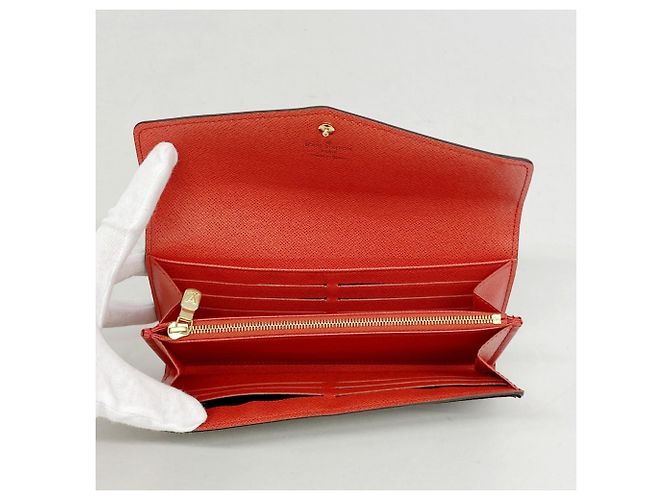 Louis Vuitton Monogram Sarah Long Wallet Rot - Ansicht 3