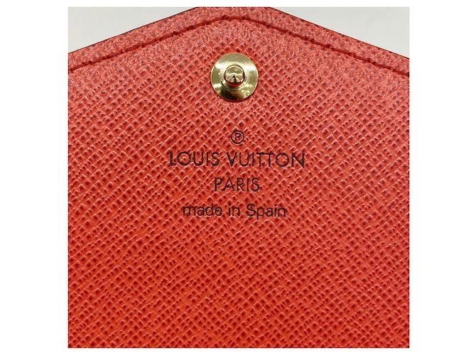 Louis Vuitton Monogram Sarah Long Wallet Rot - Ansicht 4