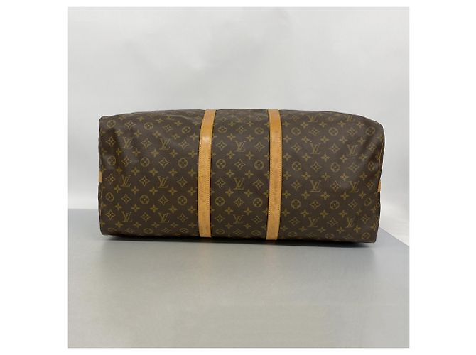 Keepall Borsa Boston marrone Louis Vuitton - vista 3