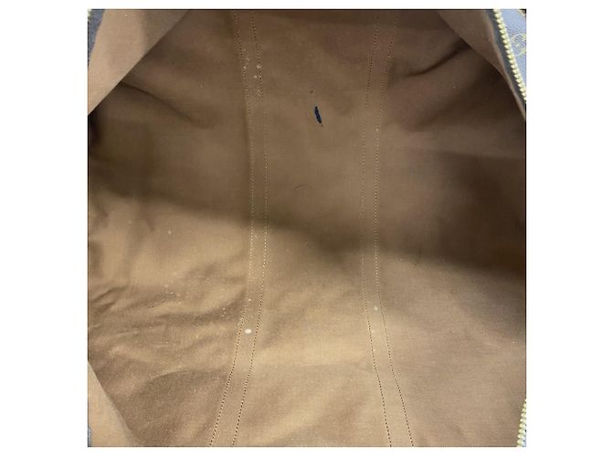 Keepall Borsa Boston marrone Louis Vuitton - vista 4