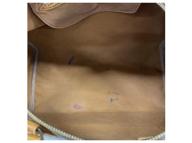 Borsa Louis Vuitton Monogram Speedy 35 Marrone - vista 4