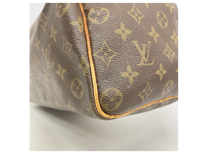 Borsa Louis Vuitton Monogram Speedy 35 Marrone - vista 8