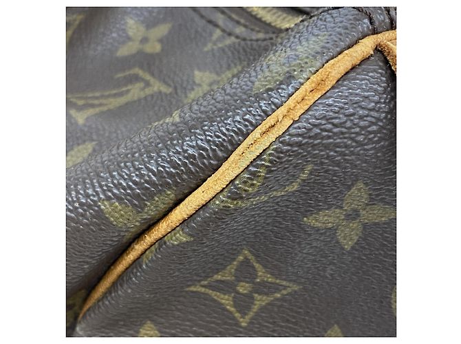 Borsa Louis Vuitton Monogram Speedy 35 Marrone - vista 9