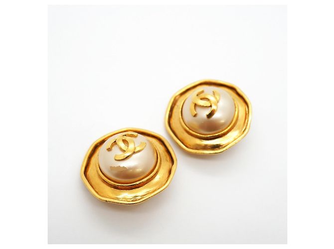 Orecchini a clip placcati oro Chanel D'oro - vista 2