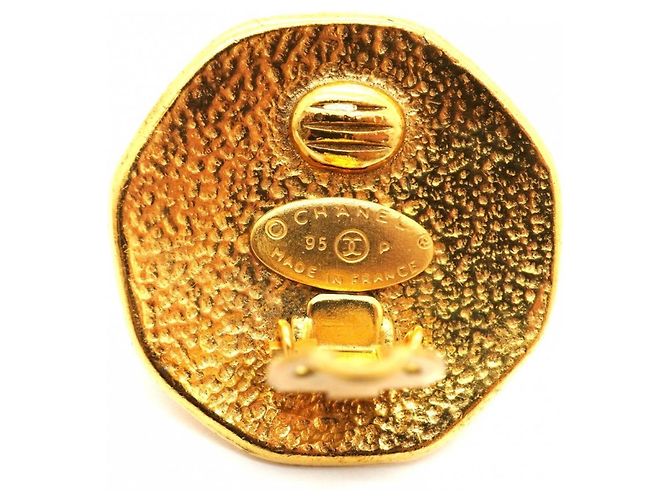 Orecchini a clip placcati oro Chanel D'oro - vista 4