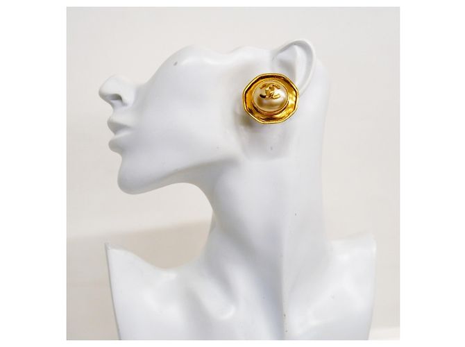 Orecchini a clip placcati oro Chanel D'oro - vista 5