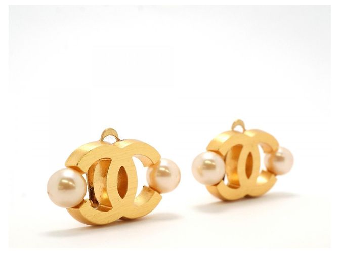 Orecchini a clip placcati in oro Chanel D'oro - vista 2