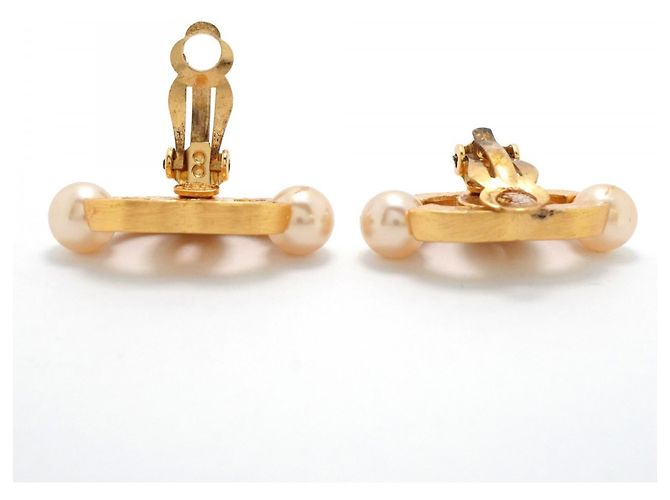 Orecchini a clip placcati in oro Chanel D'oro - vista 3
