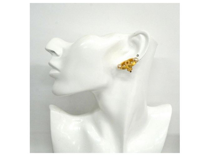Orecchini a clip placcati in oro Chanel D'oro - vista 5