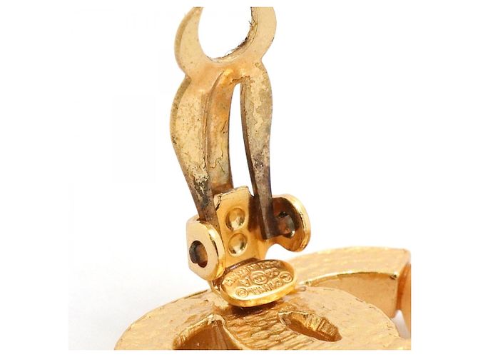 Orecchini a clip placcati in oro Chanel D'oro - vista 6