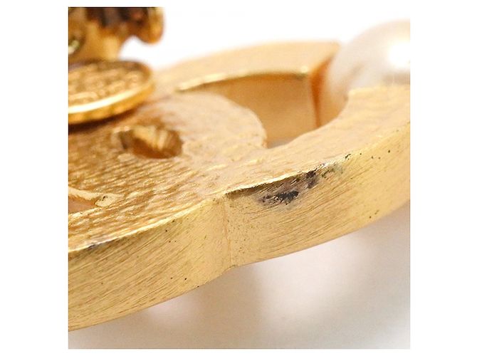 Orecchini a clip placcati in oro Chanel D'oro - vista 8