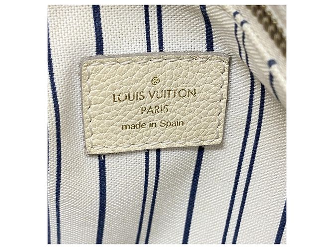 Borsa Tote Louis Vuitton Monogram Empreinte Citadine PM Bianco - vista 5