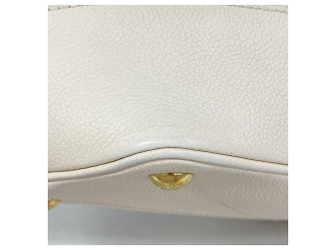 Borsa Tote Louis Vuitton Monogram Empreinte Citadine PM Bianco - vista 6