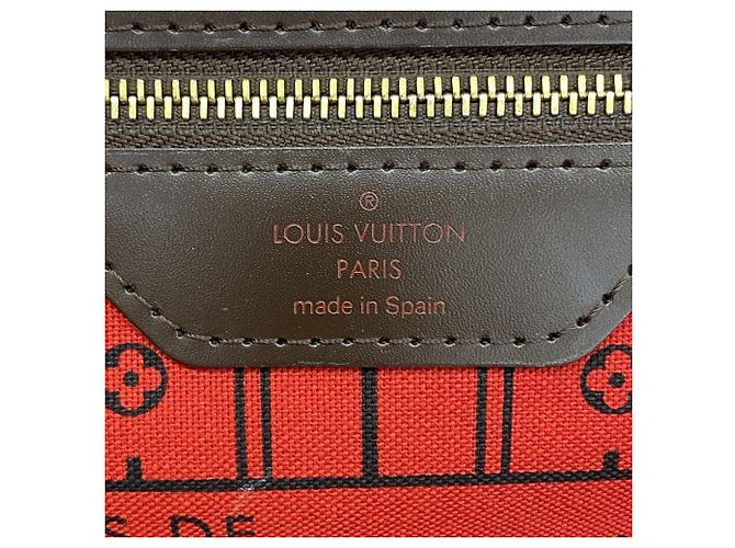Louis Vuitton Damier Neverfull MM Tote Bag Damier ebene - Ansicht 5
