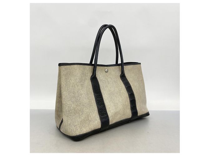 Hermès Borsa Tote Hermes Garden PM Nero - vista 2