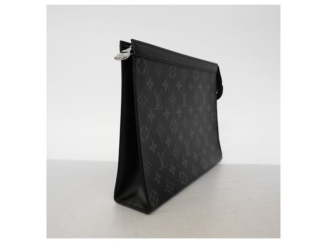 Pochette Voyage MM Monogram Eclipse Louis Vuitton Sac pochette Noir - vue 2