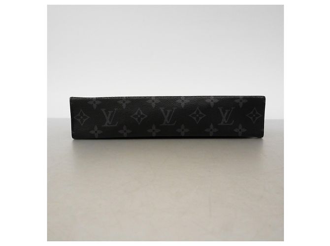 Pochette Voyage MM Monogram Eclipse Louis Vuitton Sac pochette Noir - vue 3