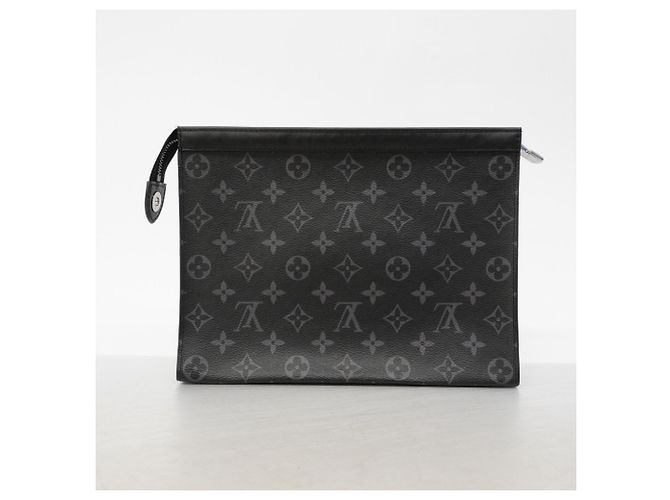 Pochette Voyage MM Monogram Eclipse Louis Vuitton Sac pochette Noir - vue 9