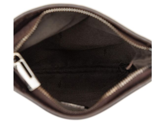 Fendi Marrone Zucchino Canvas Crossbody - vista 4